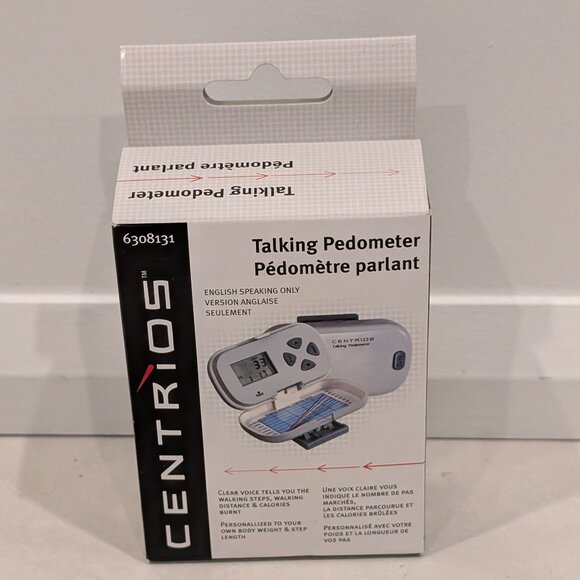 New Centrios Talking Pedometer - Picture 1 of 1